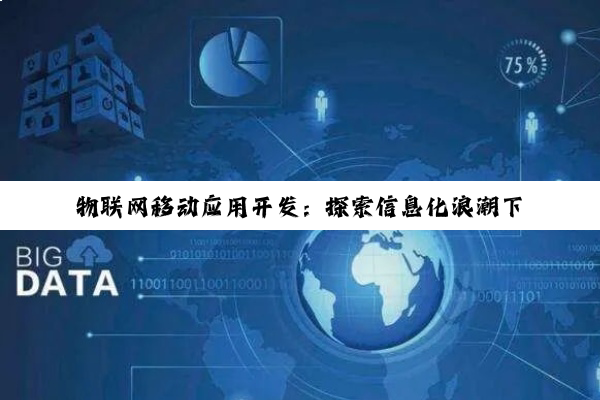 物联网移动应用开发：探索信息化浪潮下的无限潜能