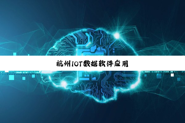 杭州IOT数据软件应用