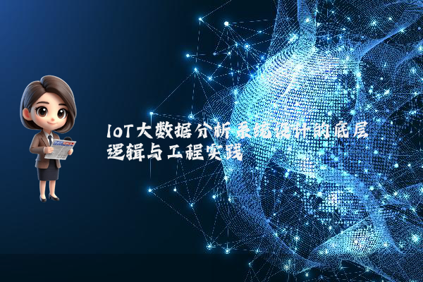 IoT大数据分析系统设计的底层逻辑与工程实践